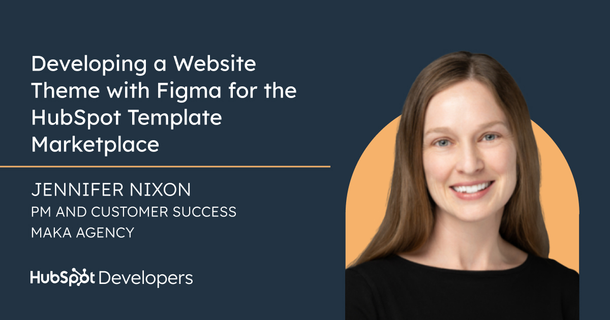 Developing a Website Theme with Figma for the HubSpot Template Marketplace